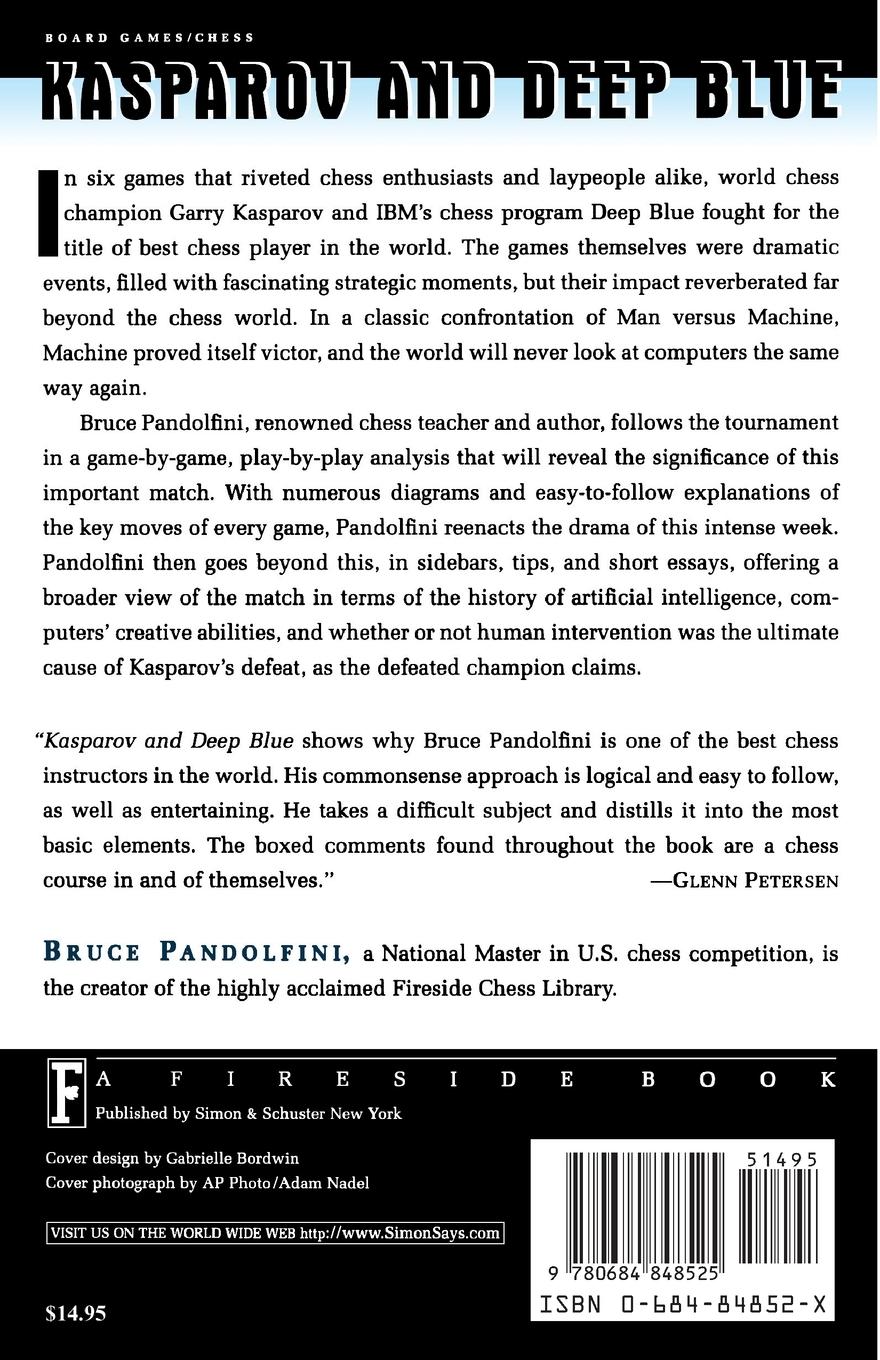 Rückseitencover Kasparov and Deep Blue