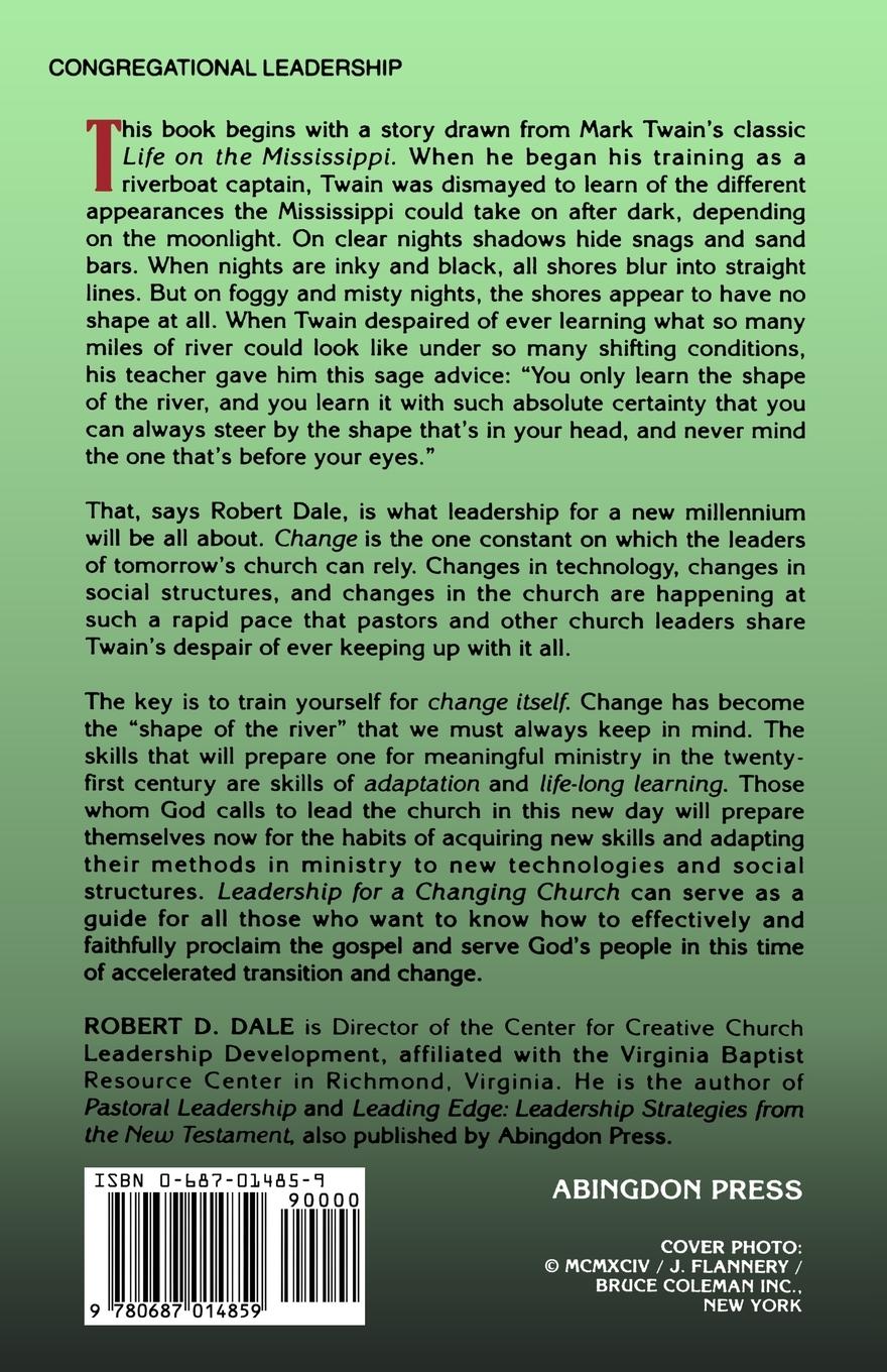 Rückseitencover Leadership for a Changing Church