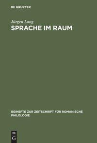 Vorderes Coverbild Sprache im Raum