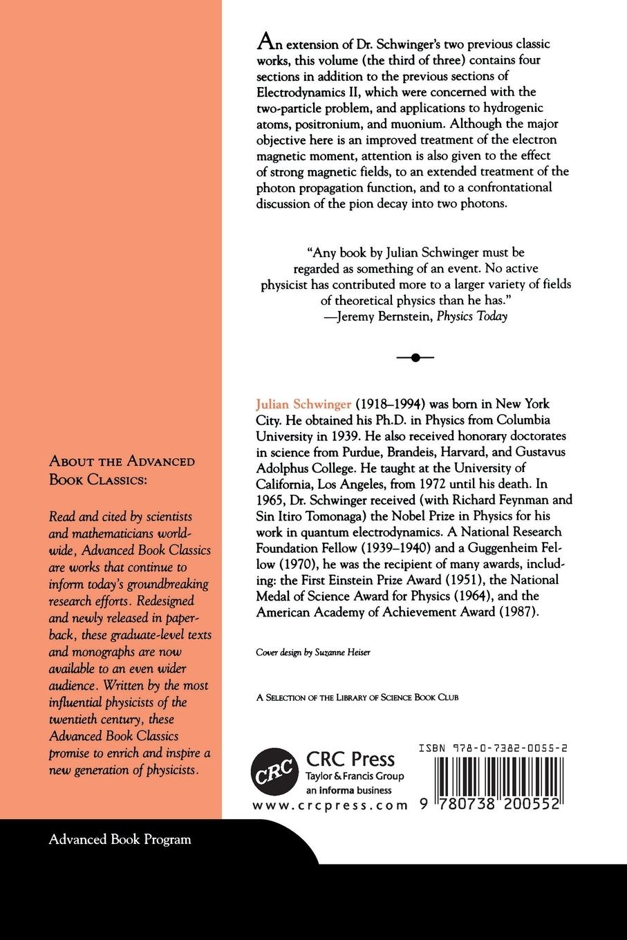 Rückseitencover Particles, Sources, And Fields, Volume 3