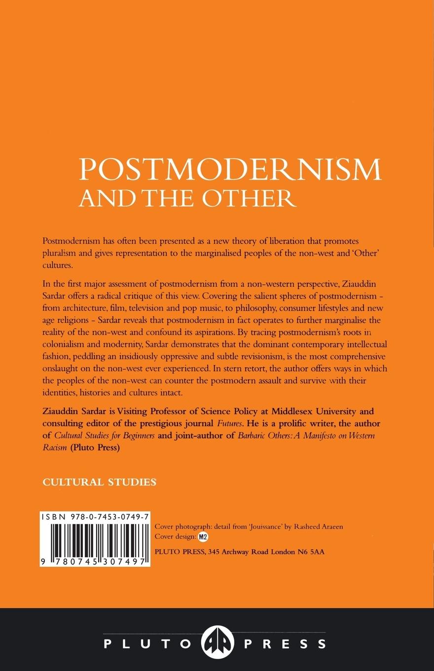 Rückseitencover Postmodernism And The Other