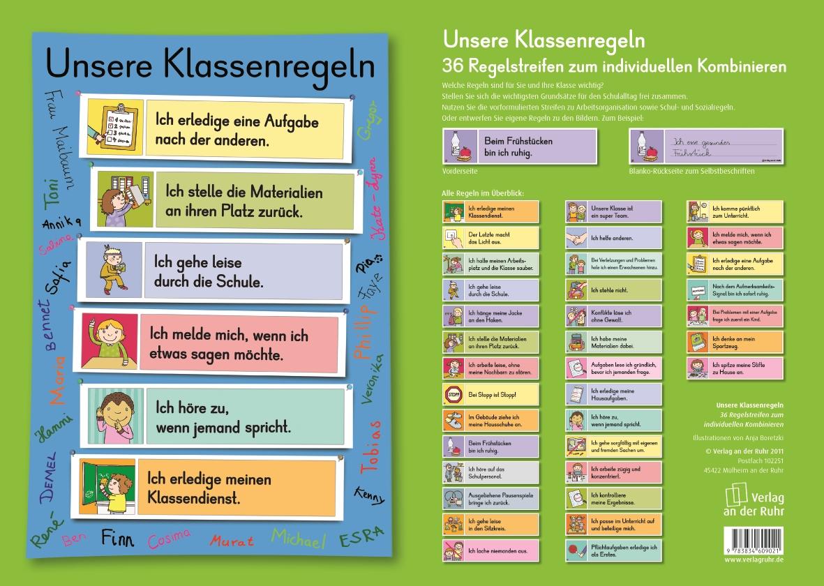 Vorderes Coverbild Unsere Klassenregeln
