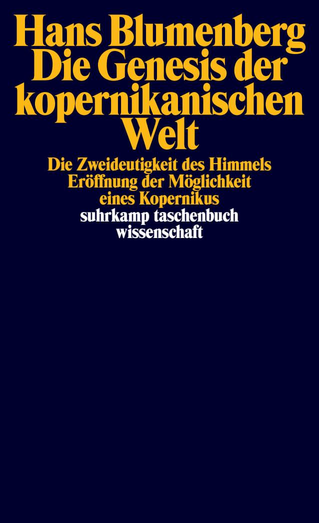 Vorderes Coverbild Die Genesis der kopernikanischen Welt