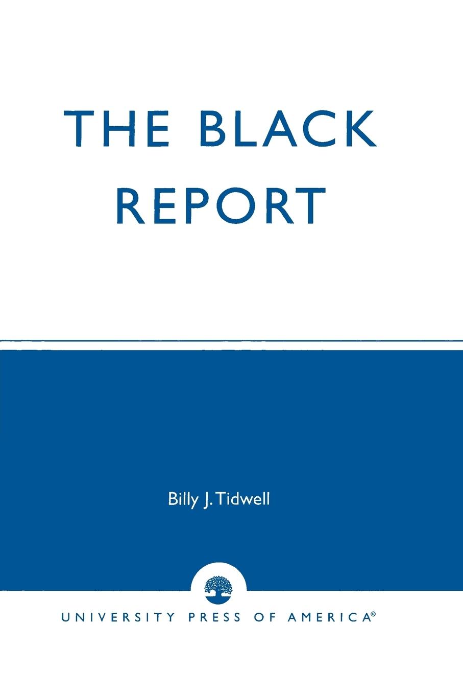 Vorderes Coverbild Black Report