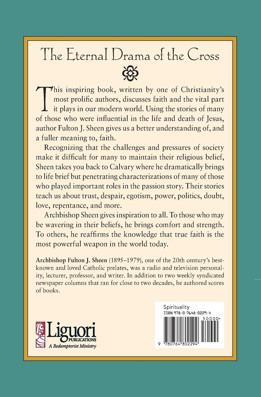 Rückseitencover Characters of the Passion