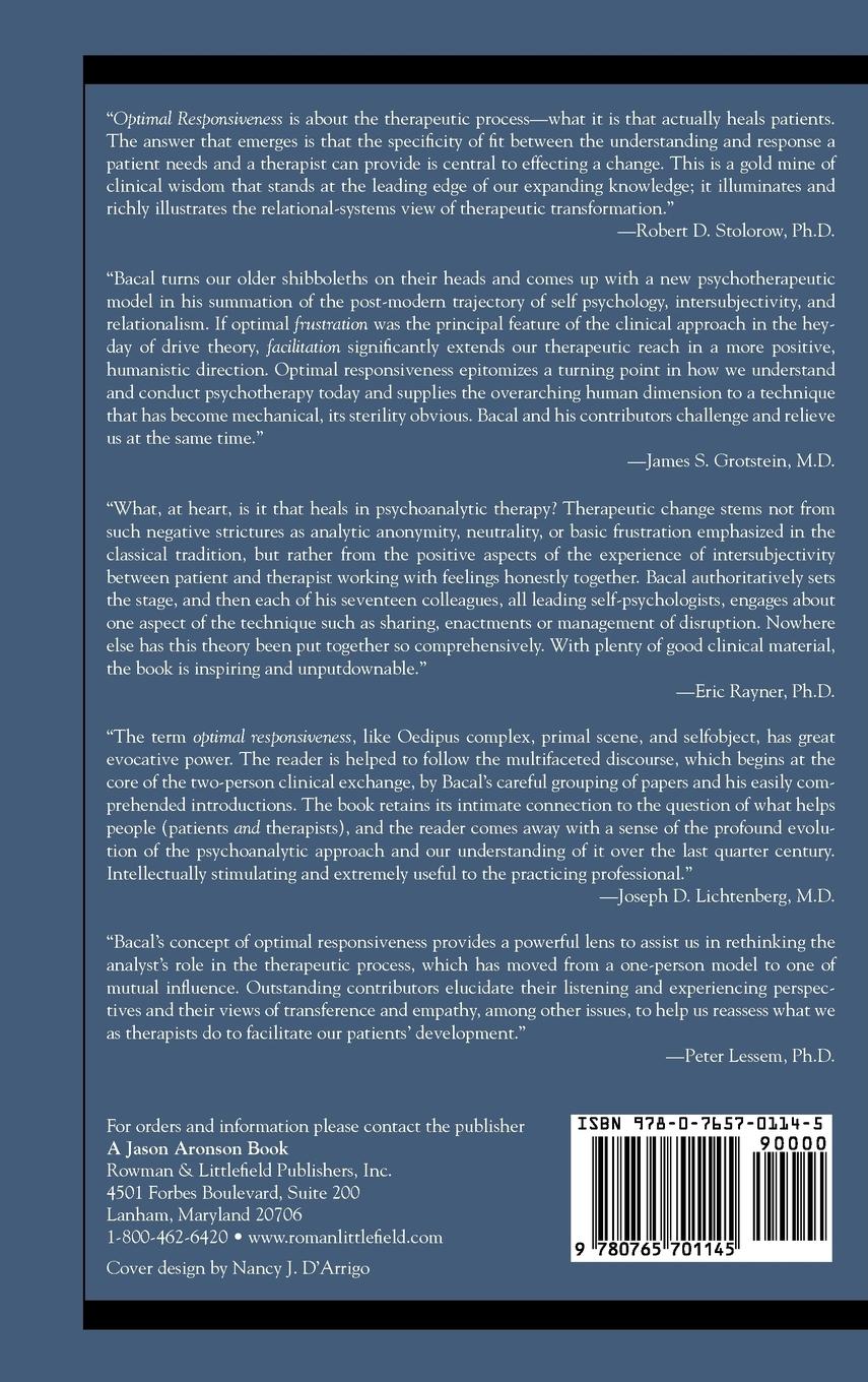 Rückseitencover Optimal Responsiveness