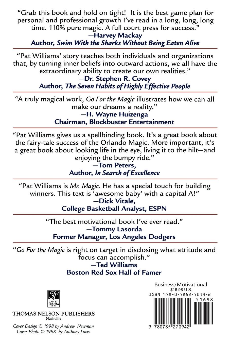 Rückseitencover The Go for the Magic