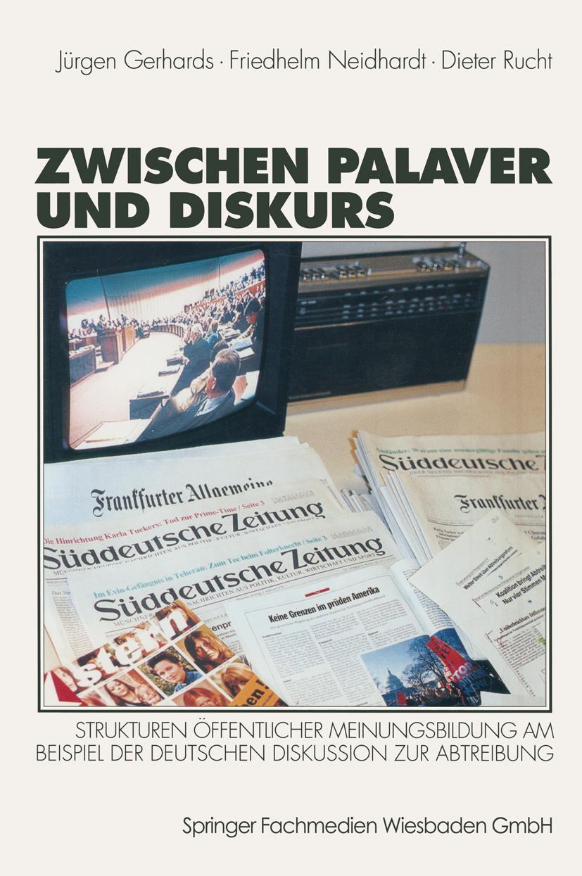 Vorderes Coverbild Zwischen Palaver und Diskurs