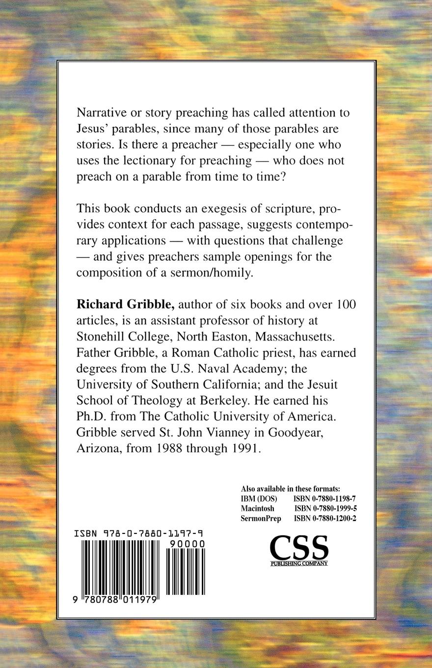 Rückseitencover Parables of Jesus