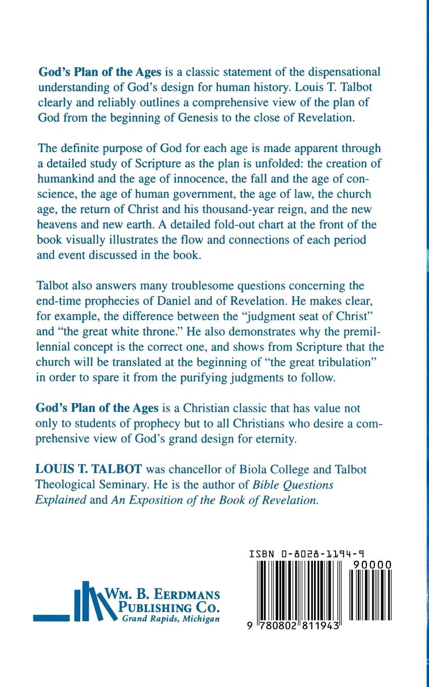 Rückseitencover Gods Plan of Ages