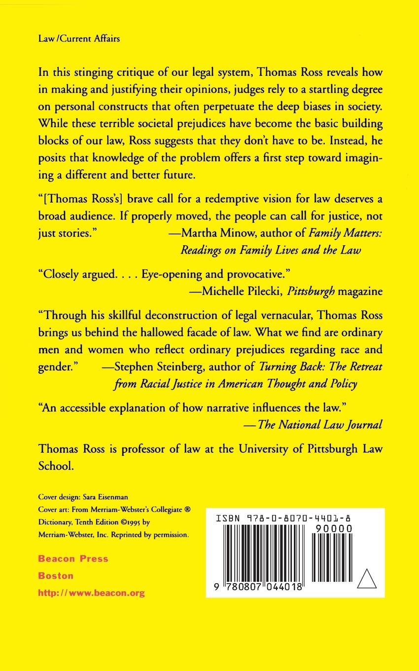 Rückseitencover Just Stories