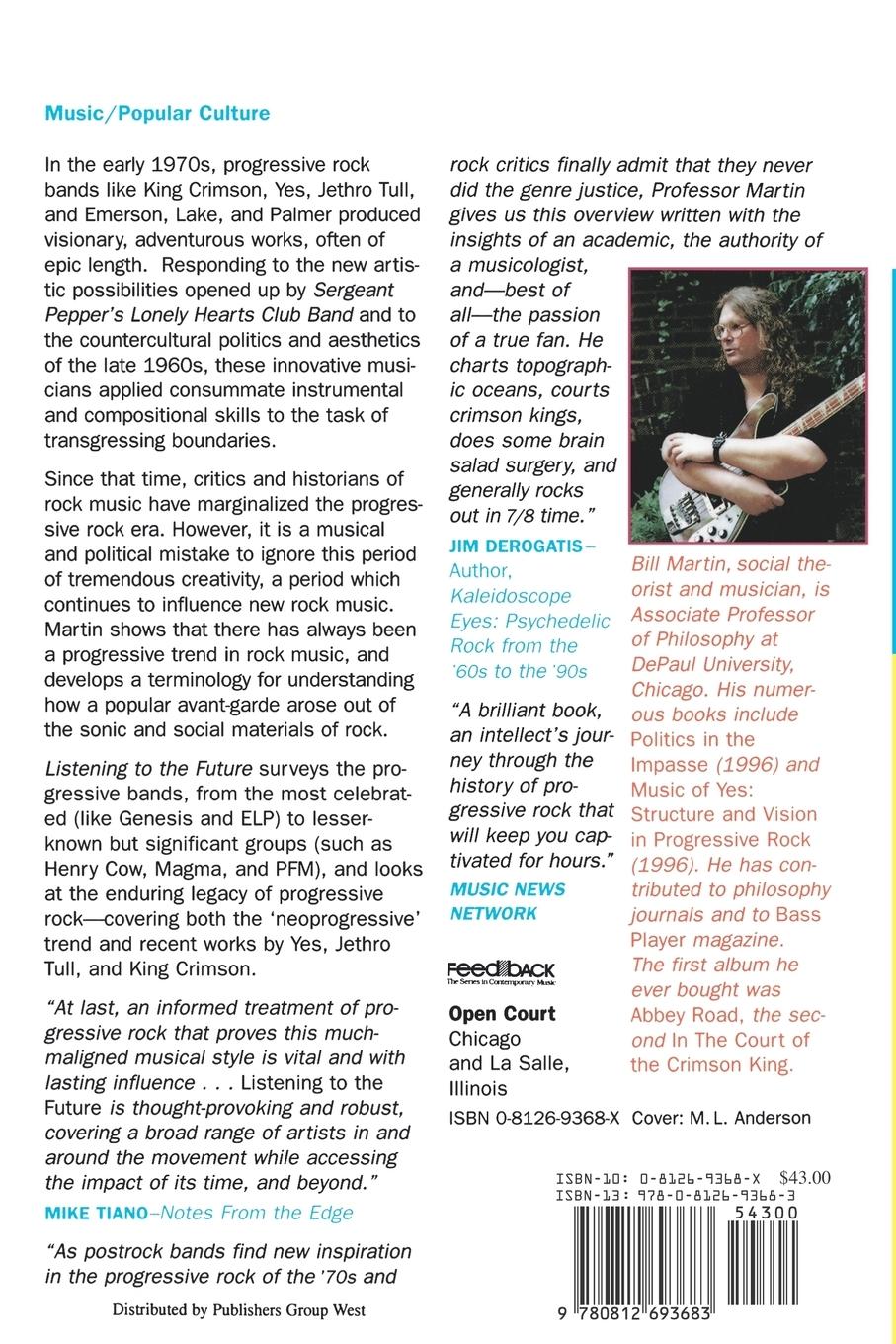 Rückseitencover Listening to the Future