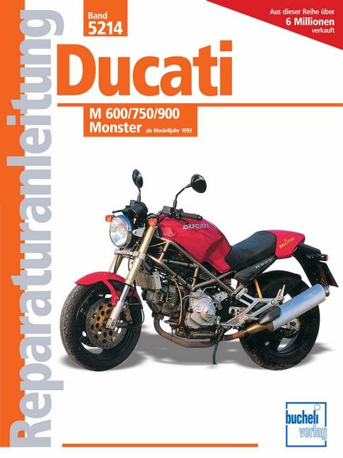 Vorderes Coverbild Ducati M 600/750/900 Monster ab 1993