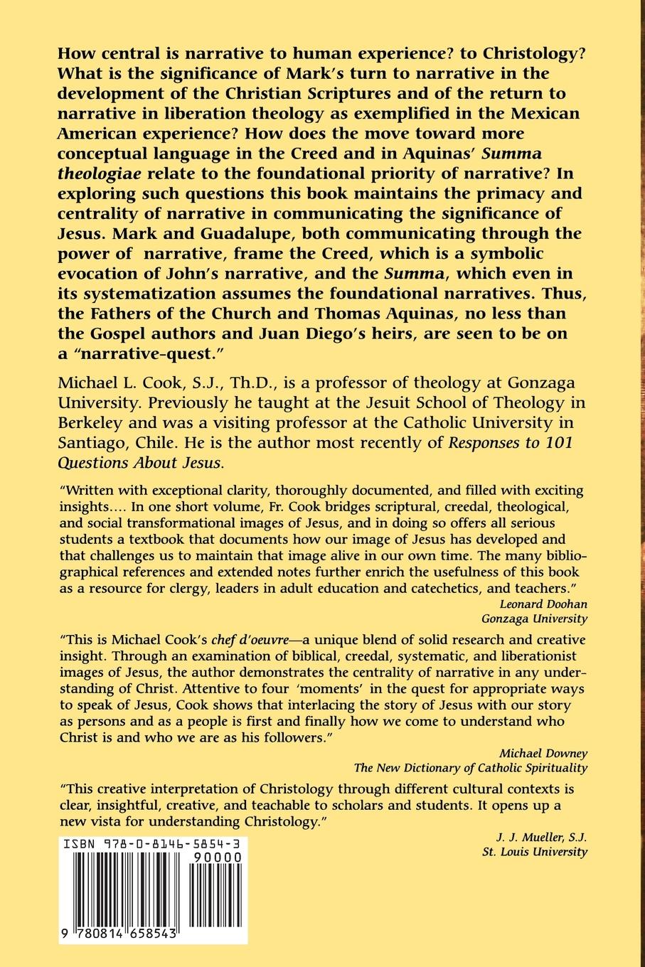 Rückseitencover Christology as Narrative Quest