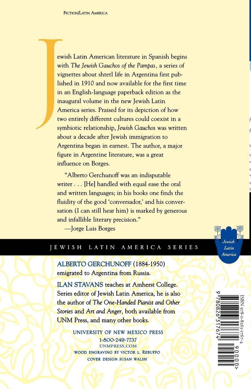 Rückseitencover The Jewish Gauchos of the Pampas