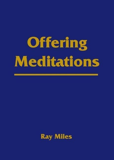 Vorderes Coverbild Offering Meditations
