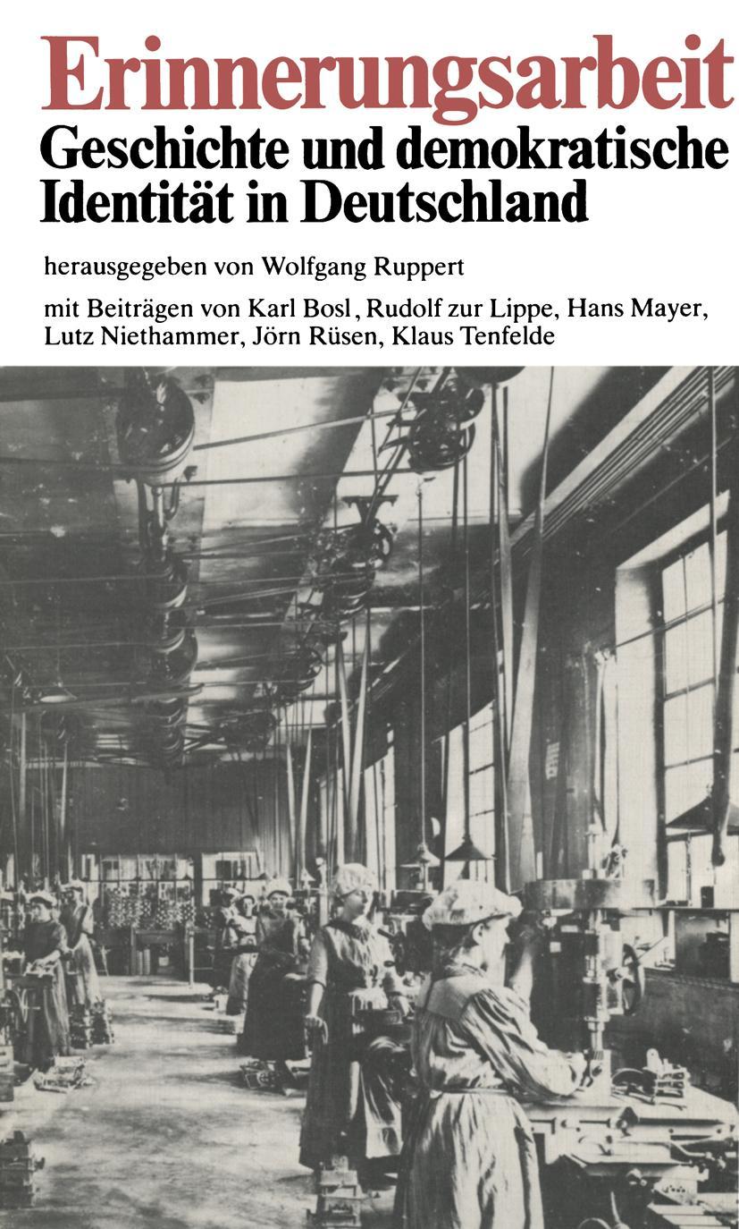 Vorderes Coverbild Erinnerungsarbeit