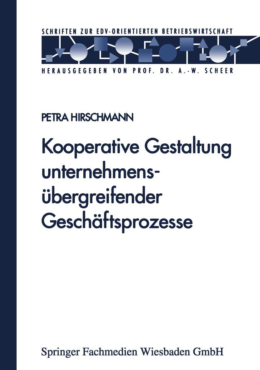 Vorderes Coverbild Kooperative Gestaltung unternehmensübergreifender Geschäftsprozesse
