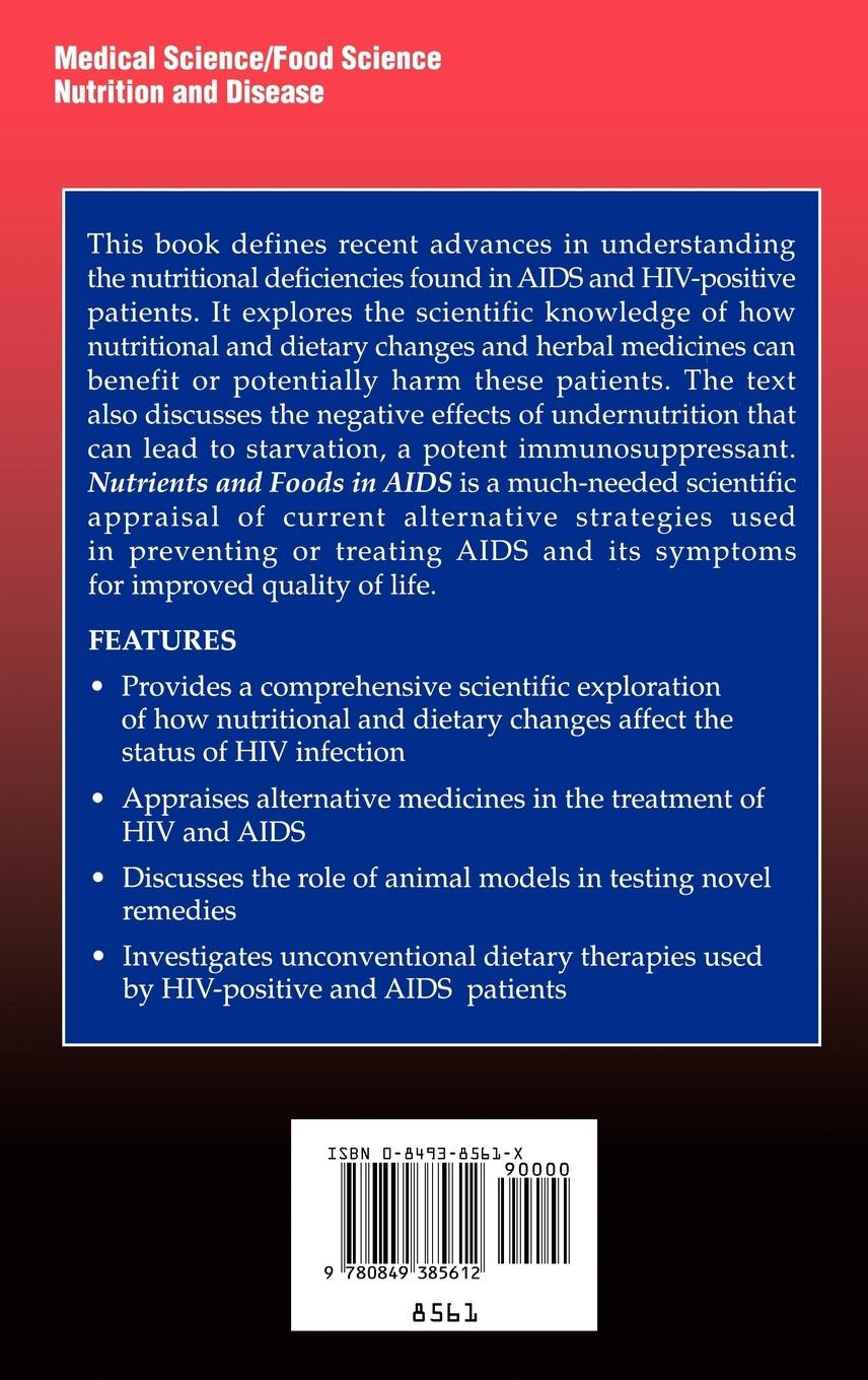 Rückseitencover Nutrients and Foods in Aids