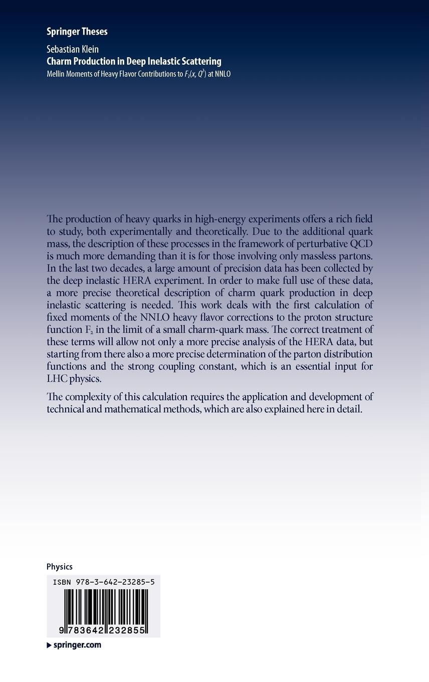 Rückseitencover Charm Production in Deep Inelastic Scattering