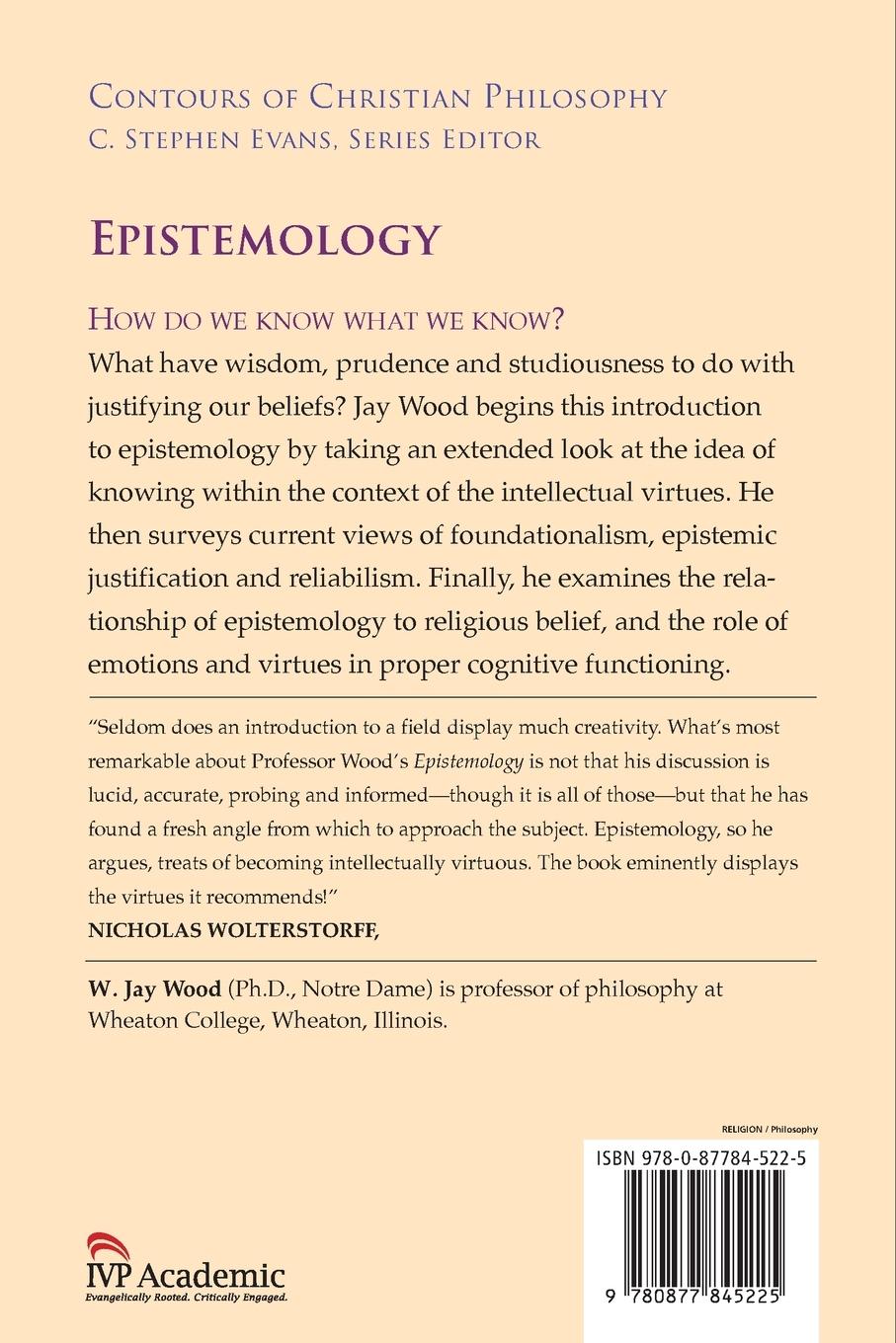 Rückseitencover Epistemology