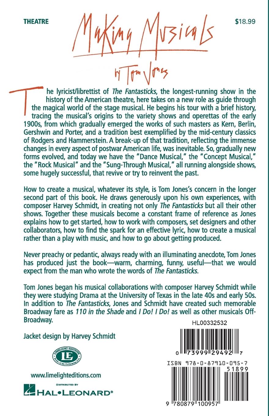 Rückseitencover Making Musicals