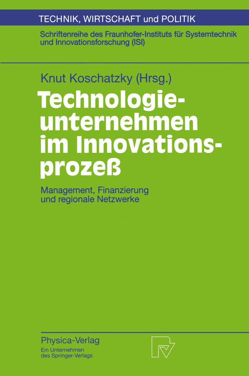 Vorderes Coverbild Technologieunternehmen im Innovationsprozeß
