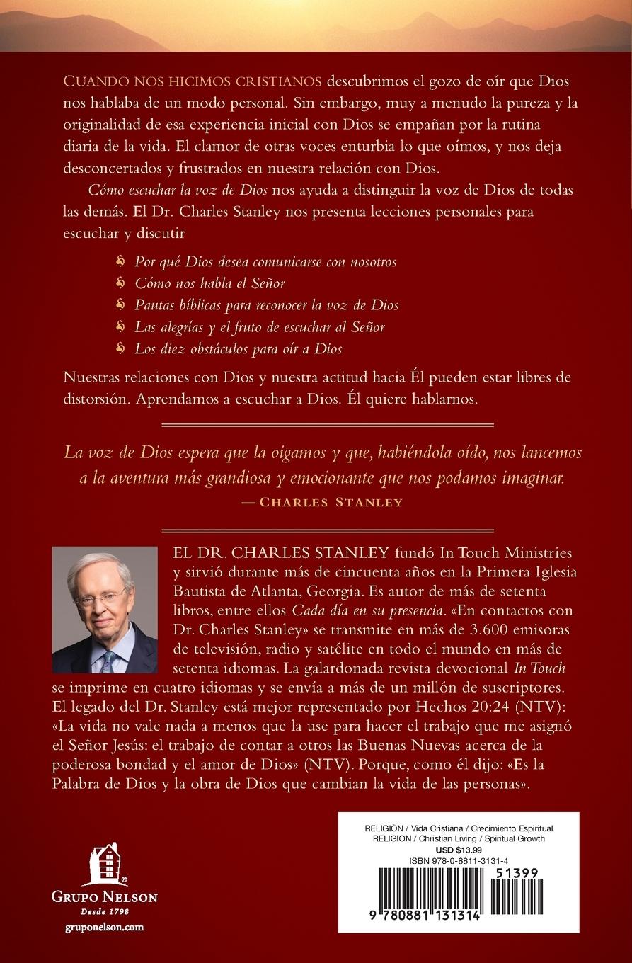 Rückseitencover El C¿¿mo Escuchar La Voz de Dios