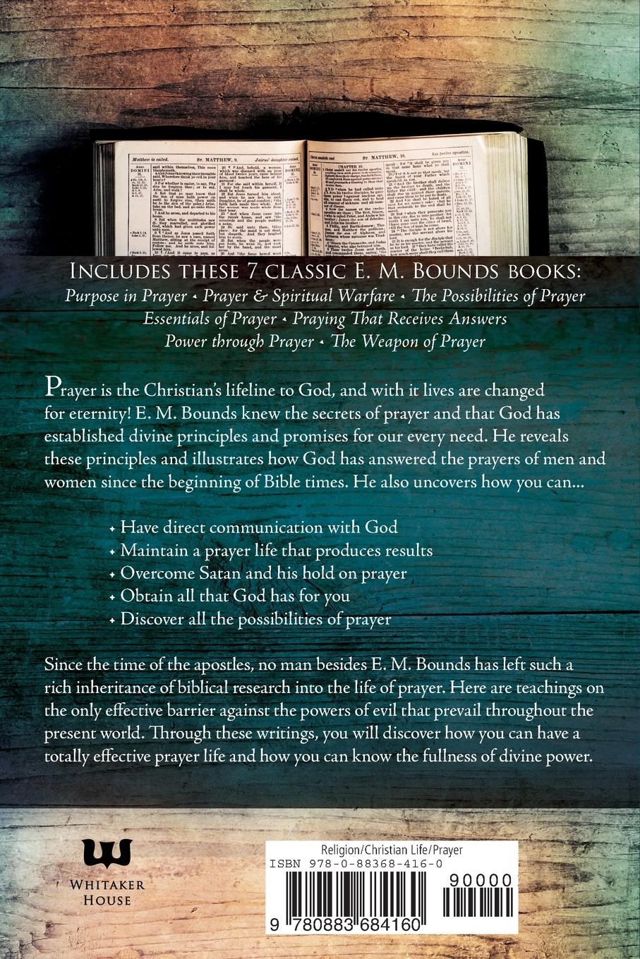 Rückseitencover E. M. Bounds on Prayer