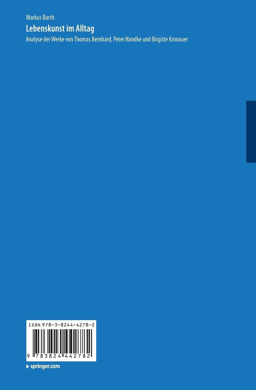 Rückseitencover Lebenskunst im Alltag