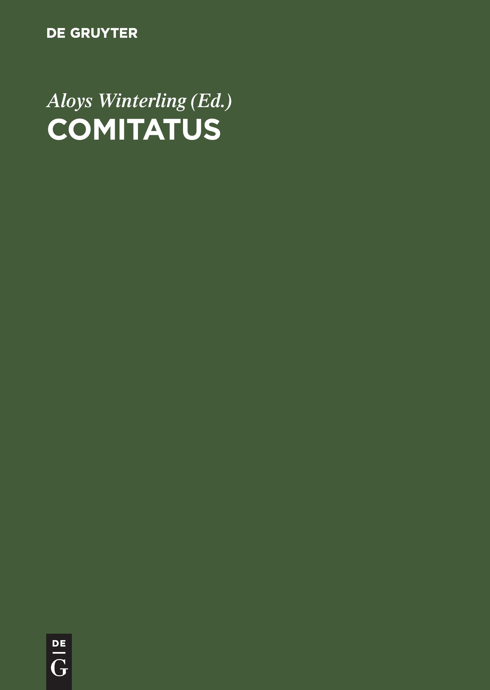 Vorderes Coverbild Comitatus