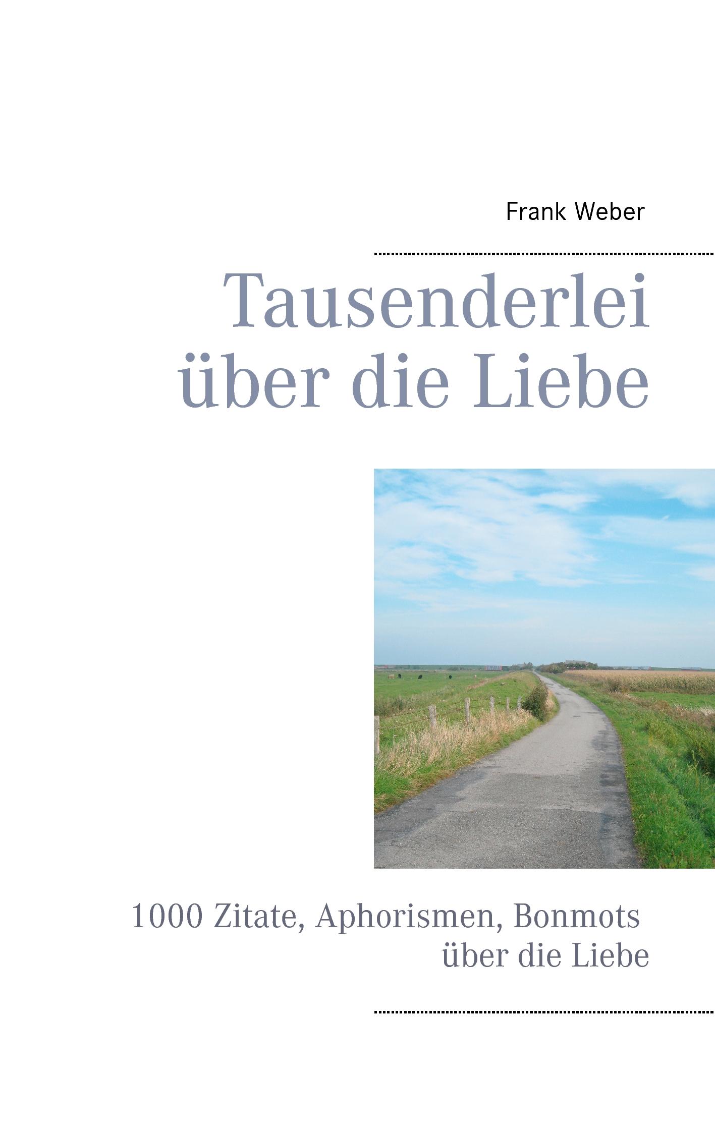 Vorderes Coverbild Tausenderlei über die Liebe