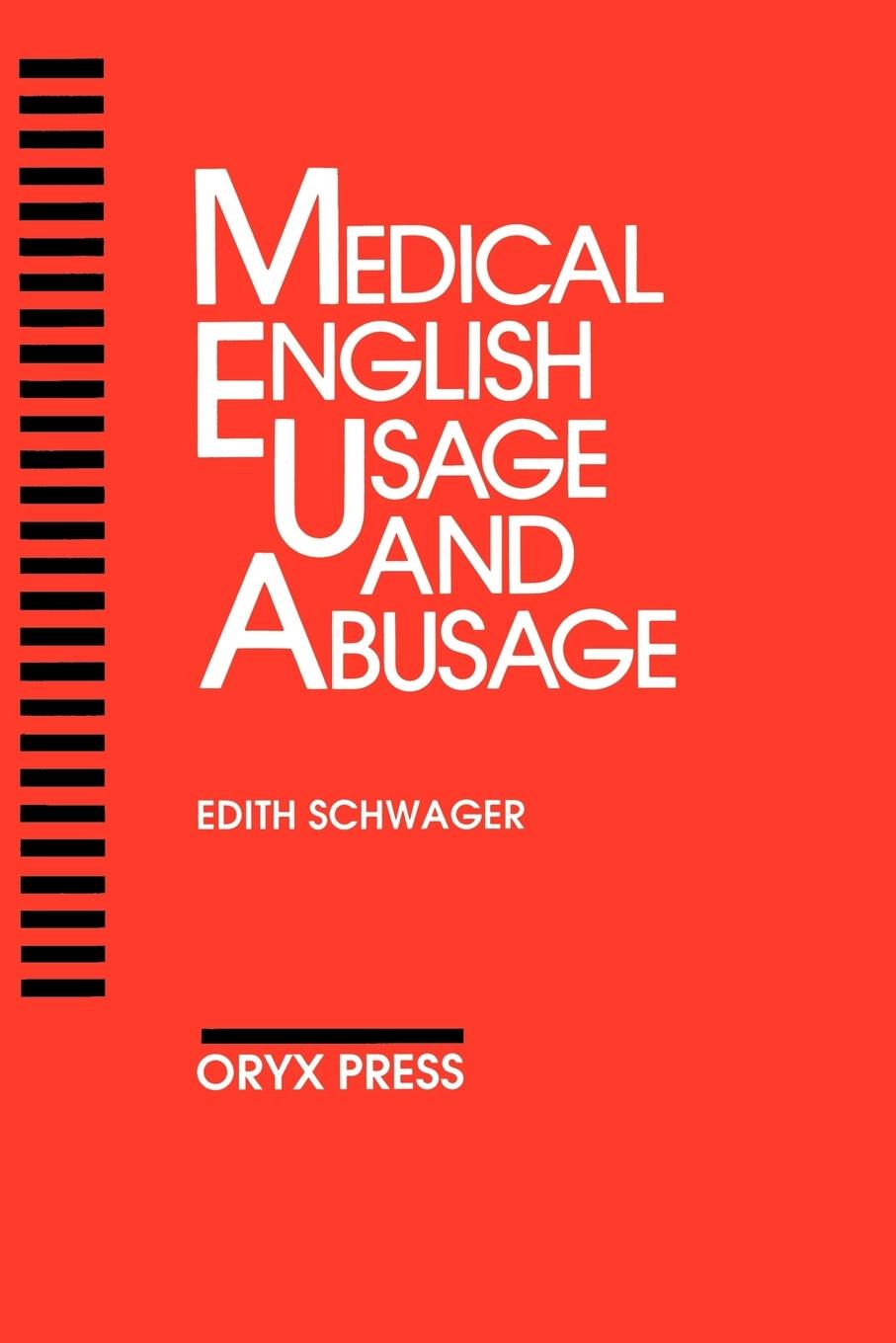 Vorderes Coverbild Medical English Usage and Abusage