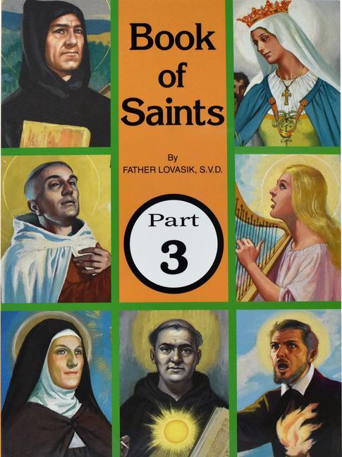 Vorderes Coverbild Book of Saints (Part 3)