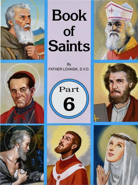 Vorderes Coverbild Book of Saints (Part 6)