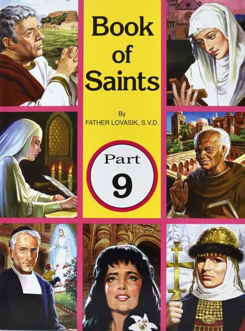 Vorderes Coverbild Book of Saints (Part 9)