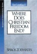Vorderes Coverbild Where Does Christian Freedom End?
