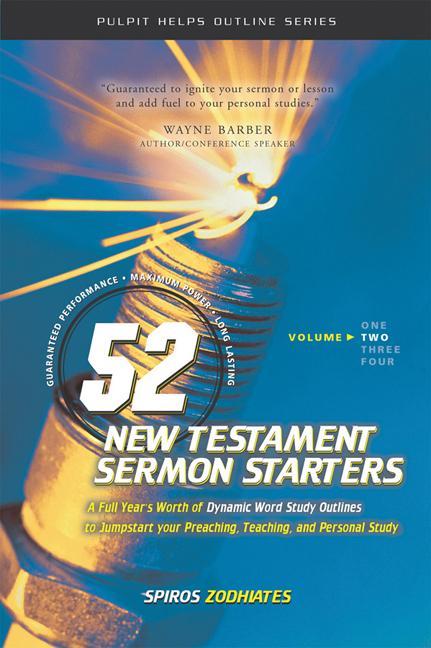 Vorderes Coverbild 52 New Testament Sermon Starters Book Two