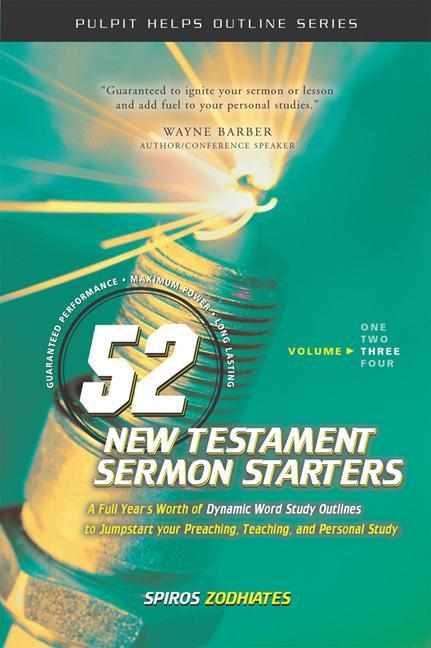 Vorderes Coverbild 52 New Testament Sermon Starters Book Three