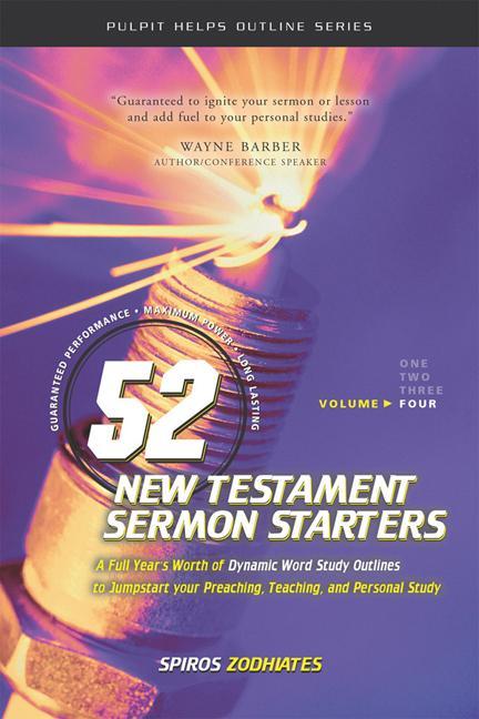 Vorderes Coverbild 52 New Testament Sermon Starters Book Four