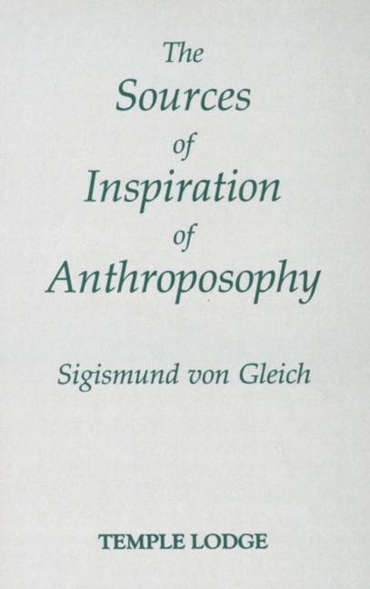 Vorderes Coverbild Sources of Inspiration of Anthroposophy