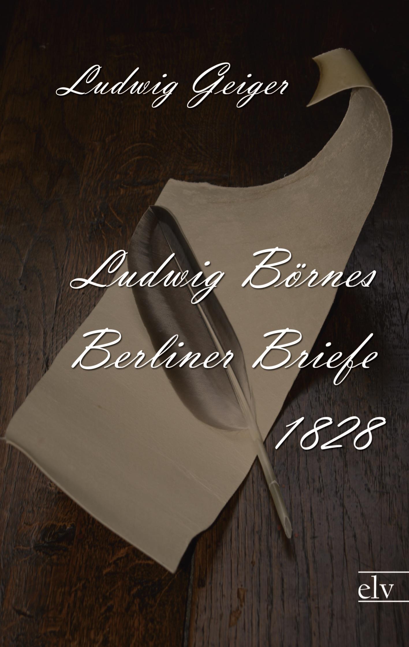 Vorderes Coverbild Ludwig B¿rnes Berliner Briefe 1828