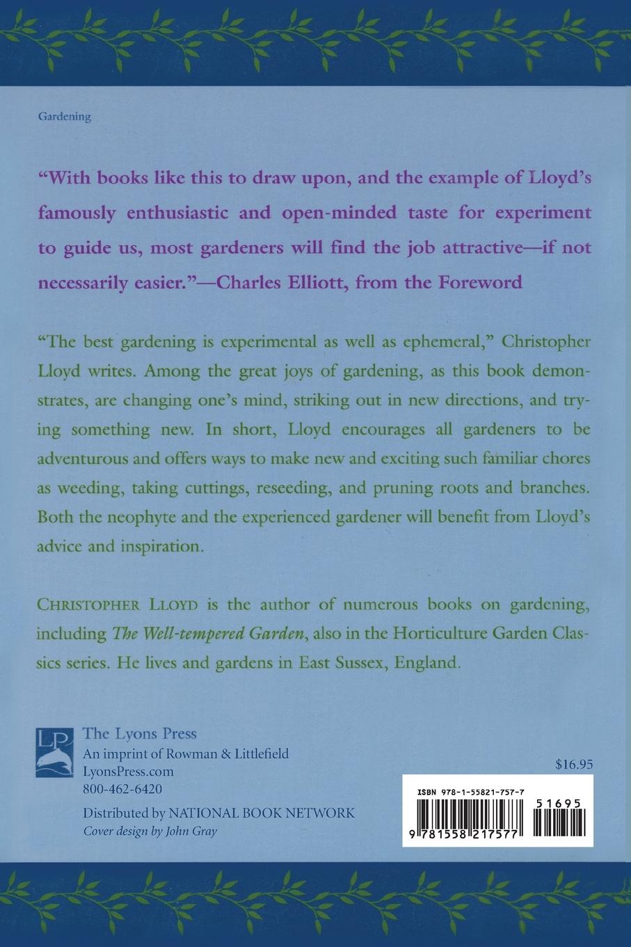 Rückseitencover Adventurous Gardener