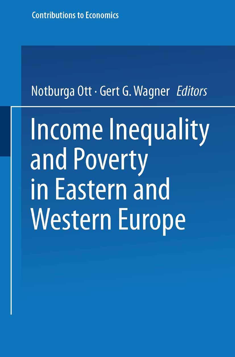 Vorderes Coverbild Income Inequality and Poverty in Eastern and Western Europe