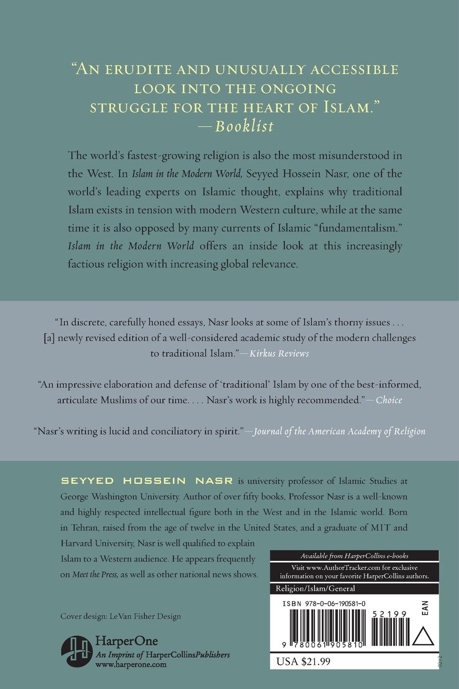 Rückseitencover Islam in the Modern World