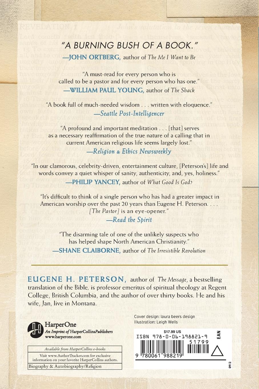 Rückseitencover The Pastor