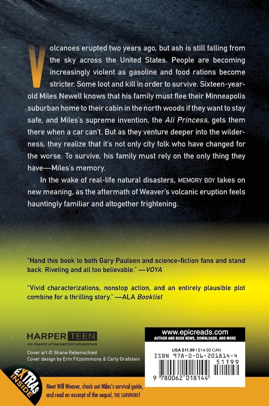 Rückseitencover Memory Boy