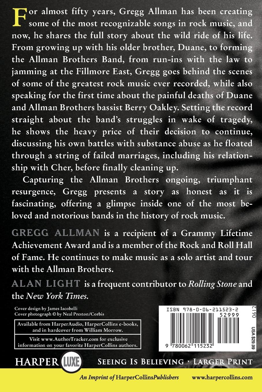 Rückseitencover My Cross to Bear LP