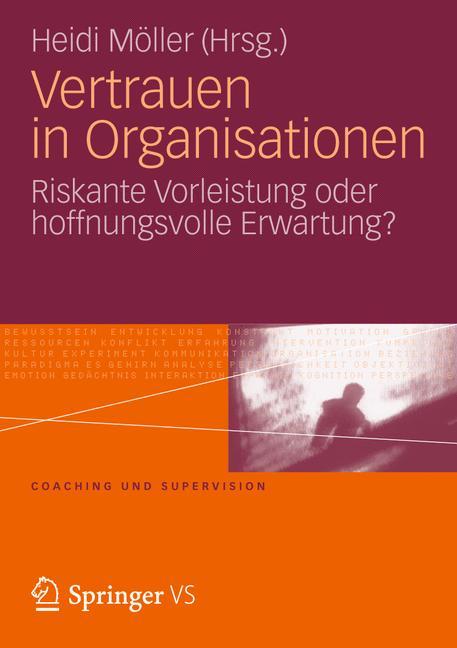 Vorderes Coverbild Vertrauen in Organisationen
