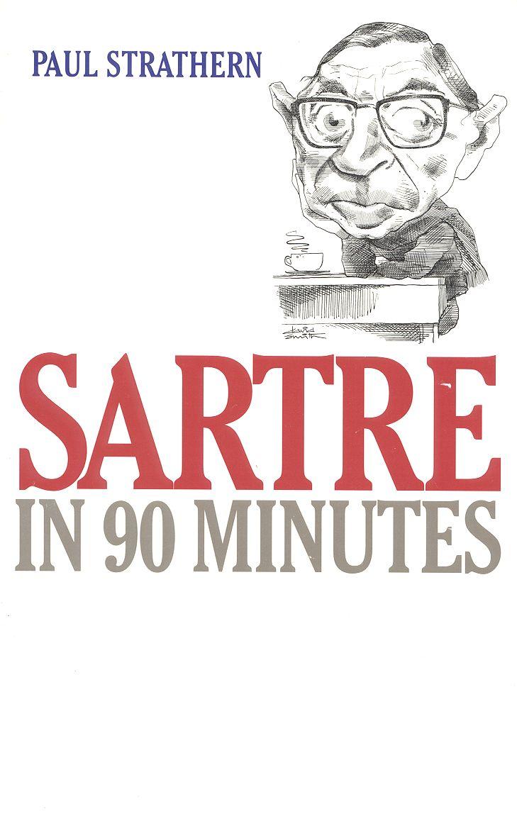Vorderes Coverbild Sartre in 90 Minutes